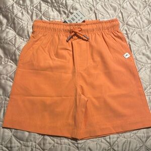 Boys orange shorts